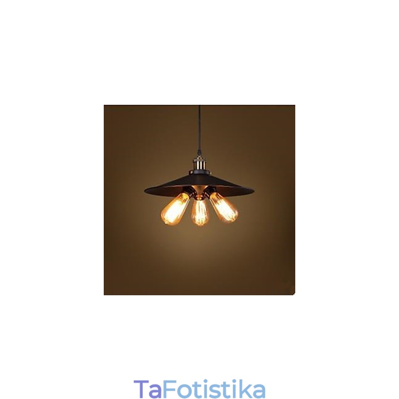 Χάλκινο Φωτιστικό Τρίγωνο Κεφαλής