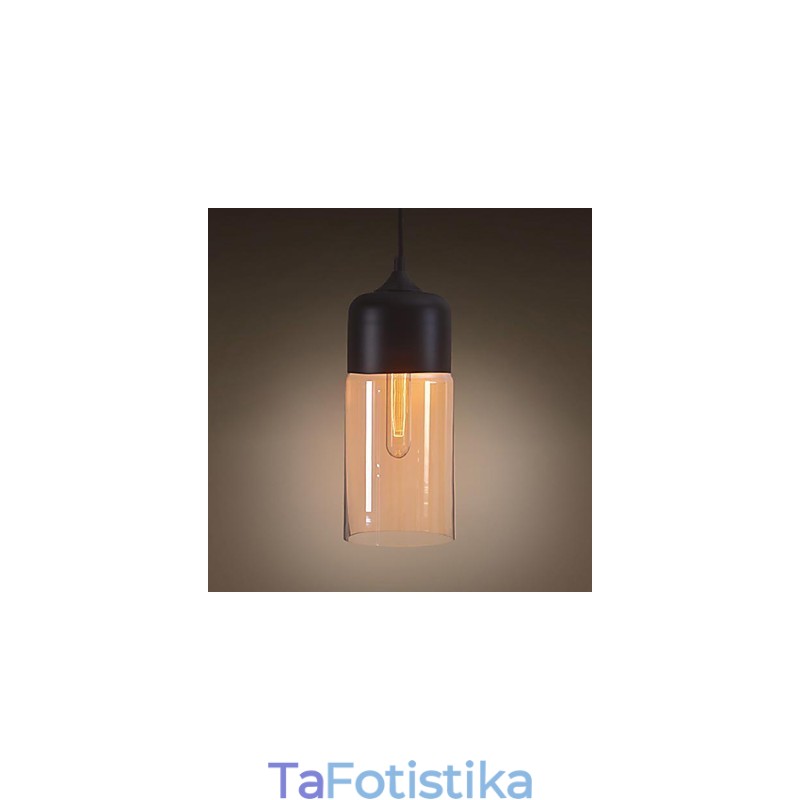 WestMenLights Elegant Bottle Shade Φωτιστικό οροφής DIY Γυάλινο κρεμαστό φωτιστικό Edison Bulb Home