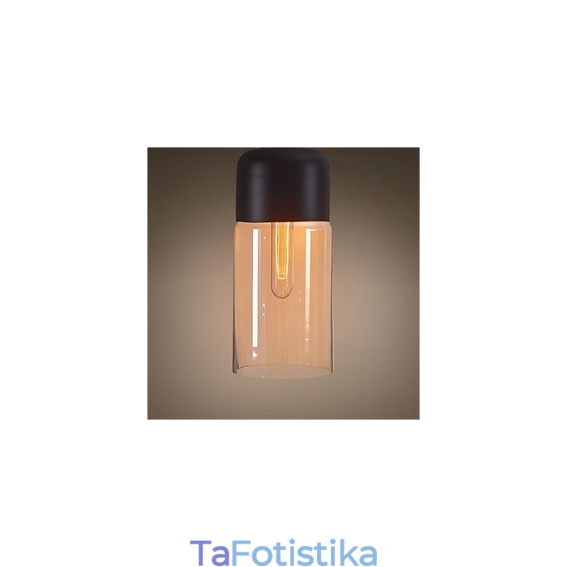 WestMenLights Elegant Bottle Shade Φωτιστικό οροφής DIY Γυάλινο κρεμαστό φωτιστικό Edison Bulb Home