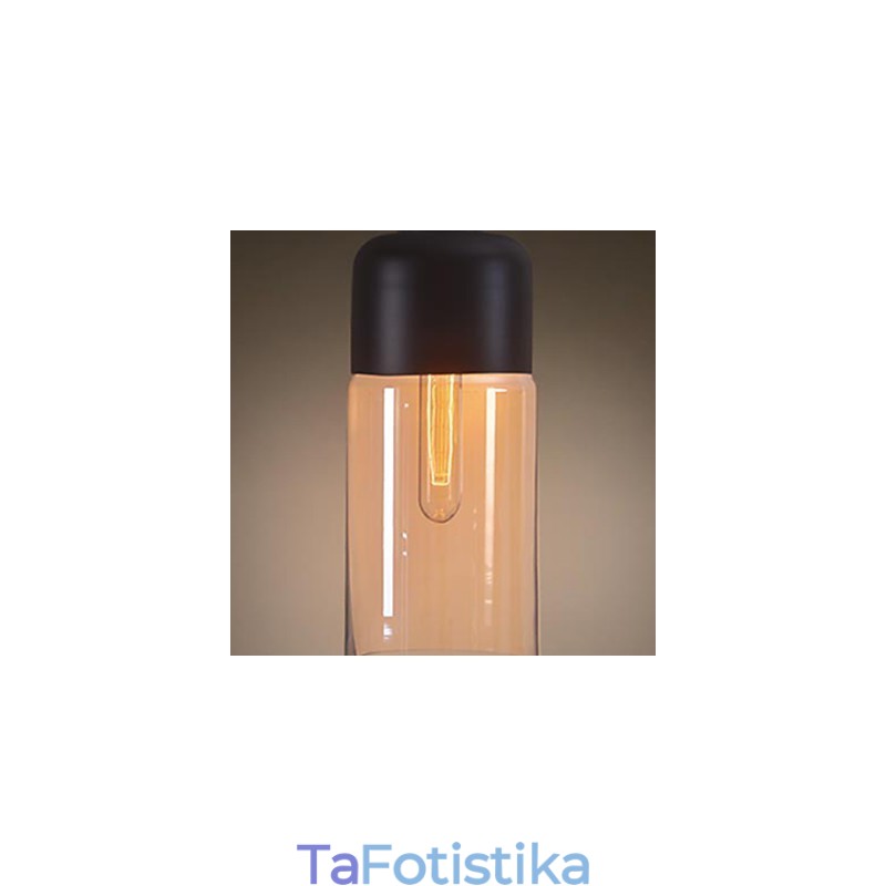 WestMenLights Elegant Bottle Shade Φωτιστικό οροφής DIY Γυάλινο κρεμαστό φωτιστικό Edison Bulb Home