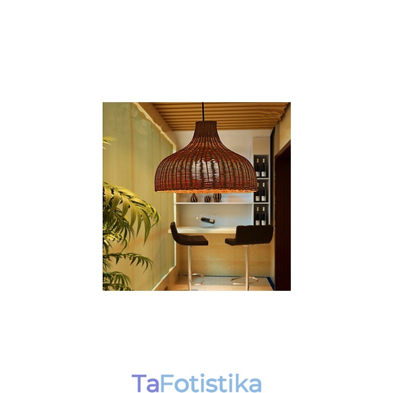 To Ri Creative Simple Single Head bamboo Chandelier Chandelier
