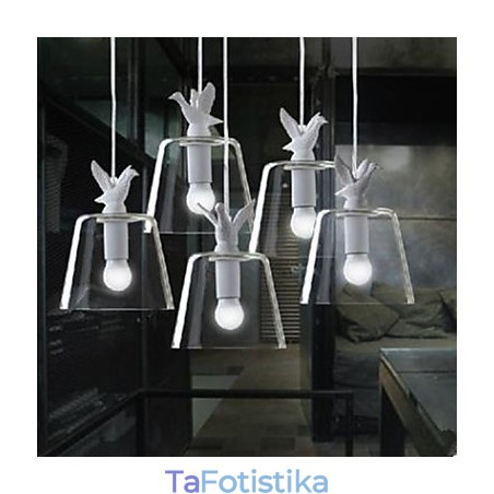 Single Head Ducklings Birds Glass Chandelier Meals Chandelier Single Head Ducklings Birds Glass Chandelier Meals Chandelier