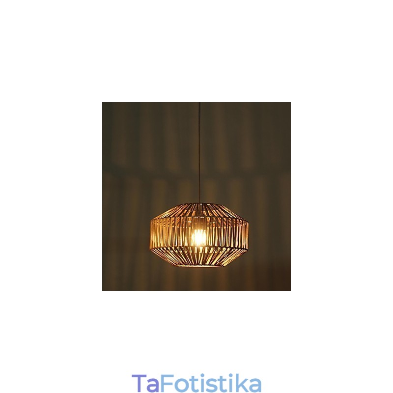 Μοντέρνο παραδοσιακό κλασικό vintage φαναράκι με κρεμαστό φως τραπεζαρία