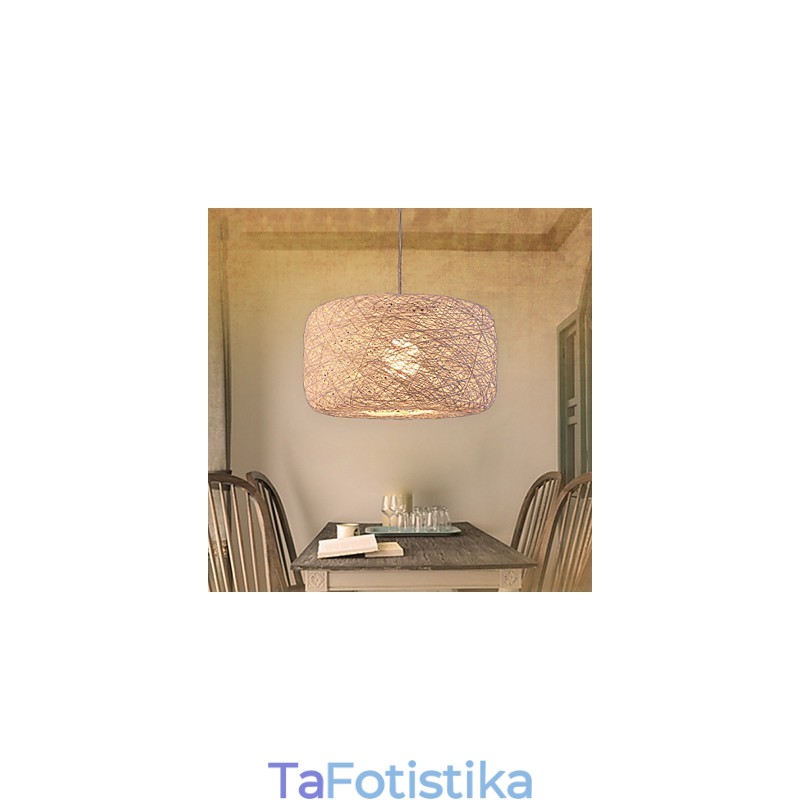 European Fashion Chandelier Modern Minimalist Home Rattan Balls Chandelier