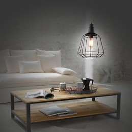 Rustic Lodge Retro Country Mini Ζωγραφική Μεταλλικό Κρεμαστό Φωτιστικό Γκαράζ