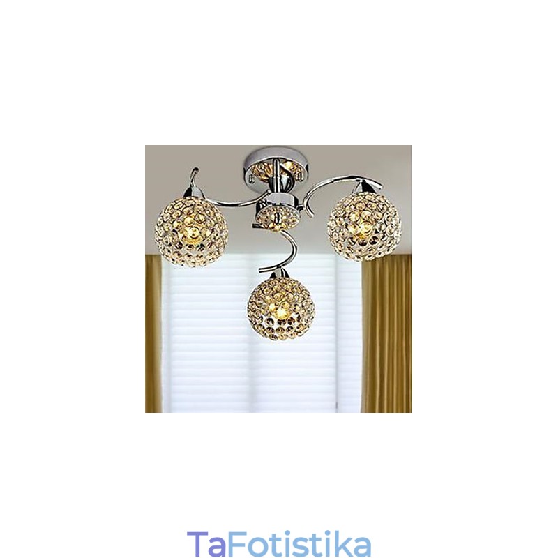 Dome Light of Modern Crystal Absorb Dome Light Meals Chandelier Droplight Sitting