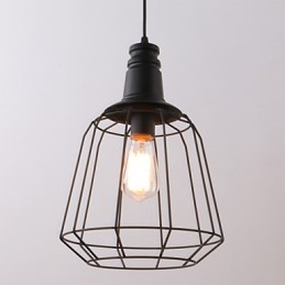 Rustic Lodge Retro Country Mini Ζωγραφική Μεταλλικό Κρεμαστό Φωτιστικό Γκαράζ