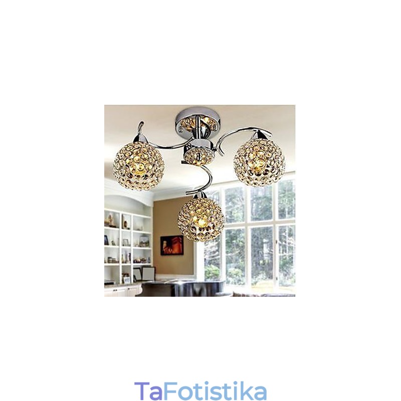 Dome Light of Modern Crystal Absorb Dome Light Meals Chandelier Droplight Sitting