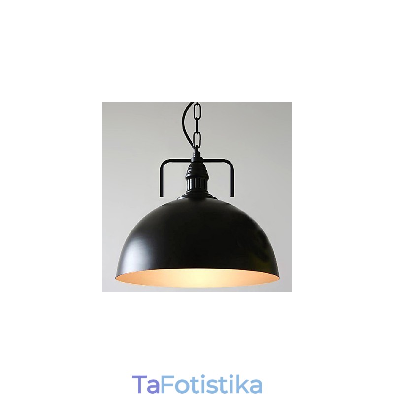 Μεταλλικό κρεμαστό φωτιστικό ζωγραφικής Rustic Lodge