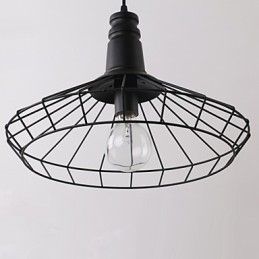 Rustic Lodge Retro Country Mini Ζωγραφική Μεταλλικό Κρεμαστό Φωτιστικό Γκαράζ