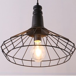 Rustic Lodge Retro Country Mini Ζωγραφική Μεταλλικό Κρεμαστό Φωτιστικό Γκαράζ