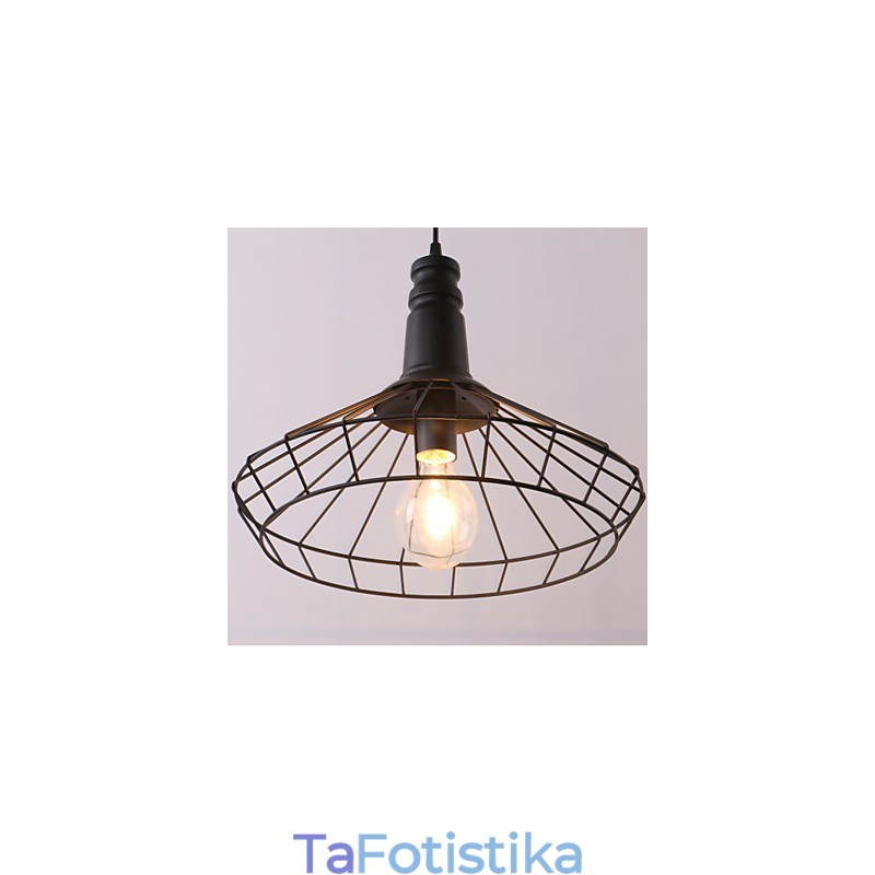 Rustic Lodge Retro Country Mini Ζωγραφική Μεταλλικό Κρεμαστό Φωτιστικό Γκαράζ
