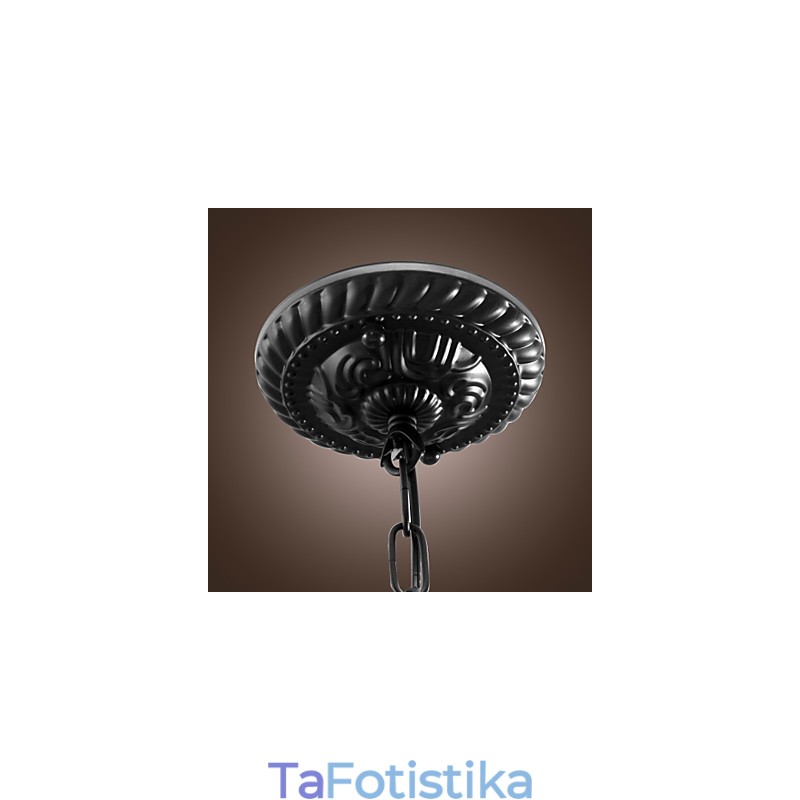 Παραδοσιακό Κλασικό Μπολ Μίνι Φωτιστικό Κρεμαστό Μπρονζέ