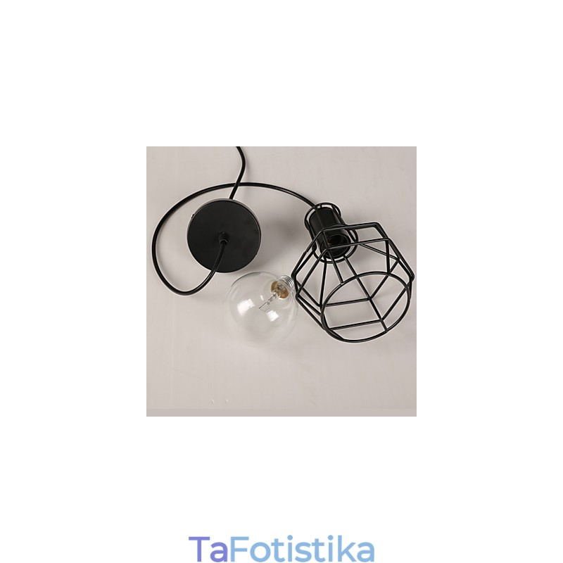 Μοντέρνο κρεμαστό φωτιστικό από μεταλλικό διχτυωτό απλό κρεμαστό φωτιστικό καφέ Κρεμαστό φωτιστικό καφέ