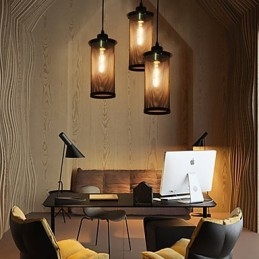 Creative Metal Mesh Κρεμαστό Φωτιστικό Απλό Κρεμαστό Φωτιστικό Cafe Κρεμαστό φωτιστικό