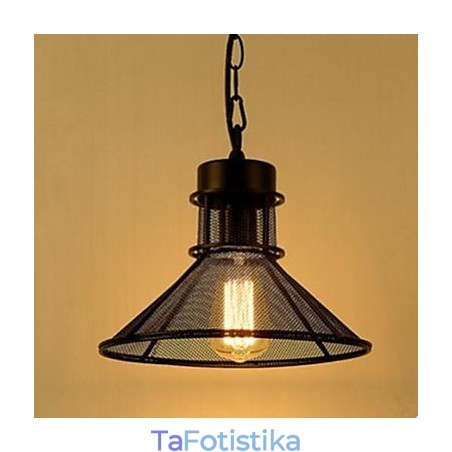 American Cafe Terrace Fashion Black Umbrella Grid Droplight American Cafe Terrace Fashion Black Umbrella Grid Droplight