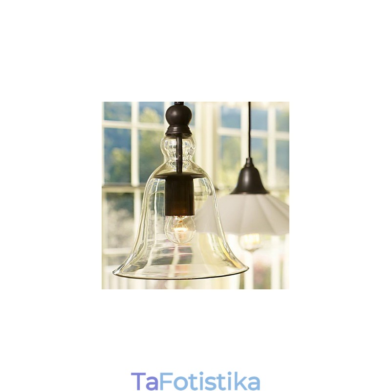 Παραδοσιακό Κλασικό Vintage Μπολ Μίνι Κρεμαστό Φωτιστικό