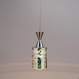 Κρεμαστό φωτιστικό Dream Laser Engraving επιχρωμιωμένο L