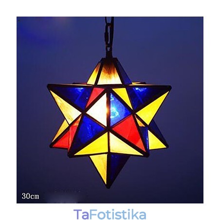 Καλλιτεχνική ατομικότητα 30cm Creative Porch Modern Stars Droplight φωτιστικό Καλλιτεχνική ατομικότητα 30cm Creative Porch Modern Stars Droplight φωτιστικό