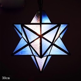 Καλλιτεχνική ατομικότητα 30cm Creative Porch Modern Stars Droplight φωτιστικό