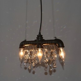 Creative 3 Light κρεμαστό κόσμημα βορειοαμερικανικού στυλ σε σχέδιο σωλήνα