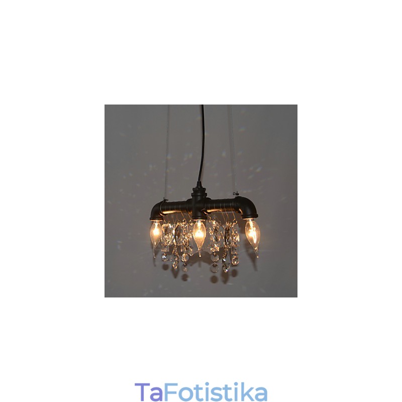 Creative 3 Light κρεμαστό κόσμημα βορειοαμερικανικού στυλ σε σχέδιο σωλήνα