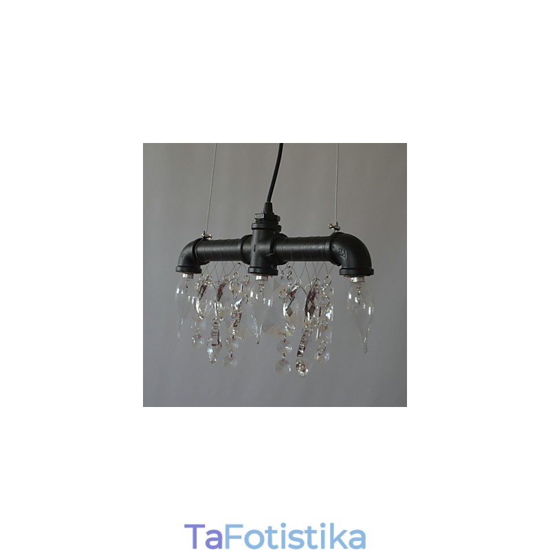 Creative 3 Light κρεμαστό κόσμημα βορειοαμερικανικού στυλ σε σχέδιο σωλήνα