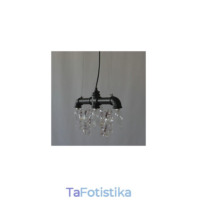 Creative 3 Light κρεμαστό κόσμημα βορειοαμερικανικού στυλ σε σχέδιο σωλήνα