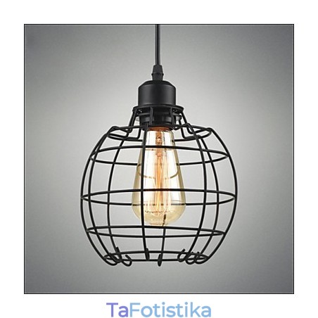 Κρεμαστό Φωτιστικό Πολυέλαιος Edison Συρμάτινο Κλουβί Κρεμαστό Αμπαζούρ οροφής Κρεμαστό Φωτιστικό Πολυέλαιος Edison Συρμάτινο Κλουβί Κρεμαστό Αμπαζούρ οροφής