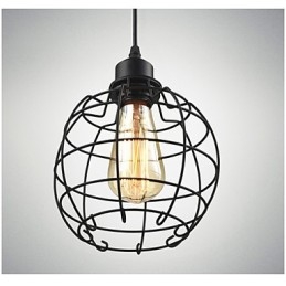 Κρεμαστό Φωτιστικό Πολυέλαιος Edison Συρμάτινο Κλουβί Κρεμαστό Αμπαζούρ οροφής