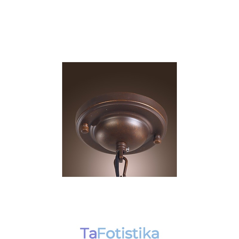 Παραδοσιακό Κλασικό Vintage Φανάρι Μίνι σε στυλ επιμεταλλωμένο κρεμαστό φως τραπεζαρία