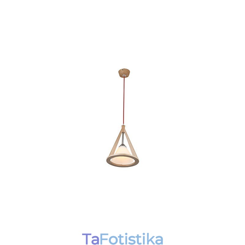 Φωτιστικό Ξύλινου Πολυελαίου Designer Style Κομψός πολυέλαιος σύγχρονου στυλ