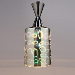Κρεμαστό φωτιστικό Dream Laser Engraving Επιχρωμιωμένο