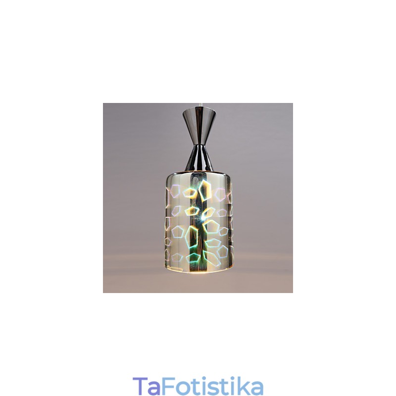 Κρεμαστό φωτιστικό Dream Laser Engraving Επιχρωμιωμένο