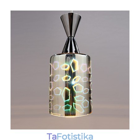 Κρεμαστό φωτιστικό Dream Laser Engraving Επιχρωμιωμένο Κρεμαστό φωτιστικό Dream Laser Engraving Επιχρωμιωμένο