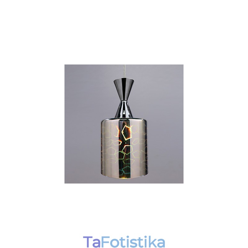 Κρεμαστό φωτιστικό Dream Laser Engraving Επιχρωμιωμένο