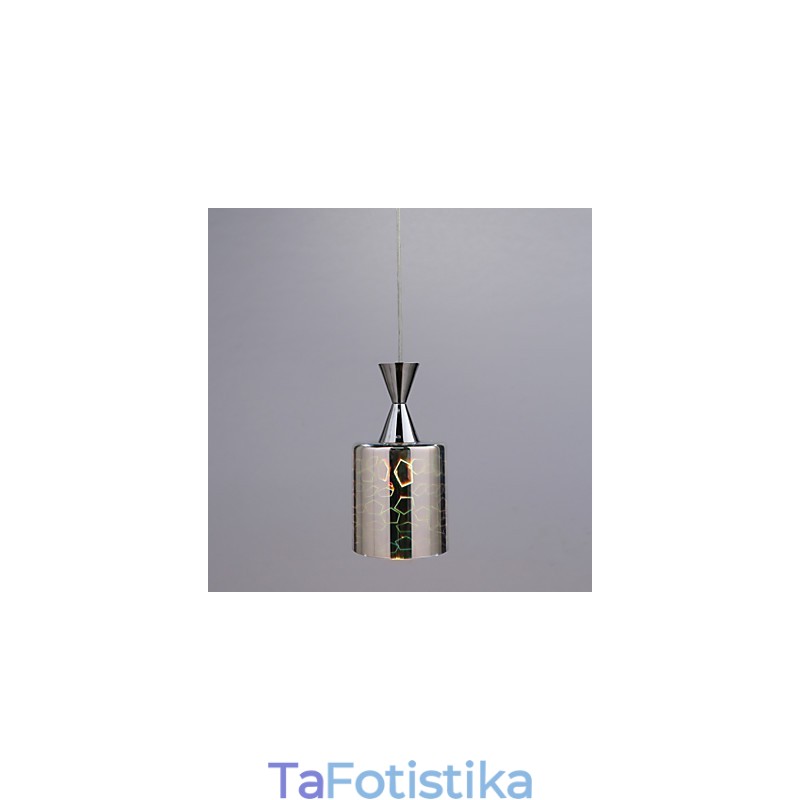 Κρεμαστό φωτιστικό Dream Laser Engraving Επιχρωμιωμένο