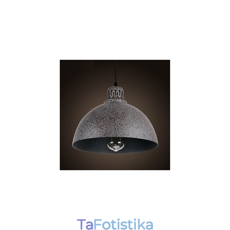 Vintage Metal Dot Κρεμαστό Φωτιστικό με Ένα Φωτιστικό