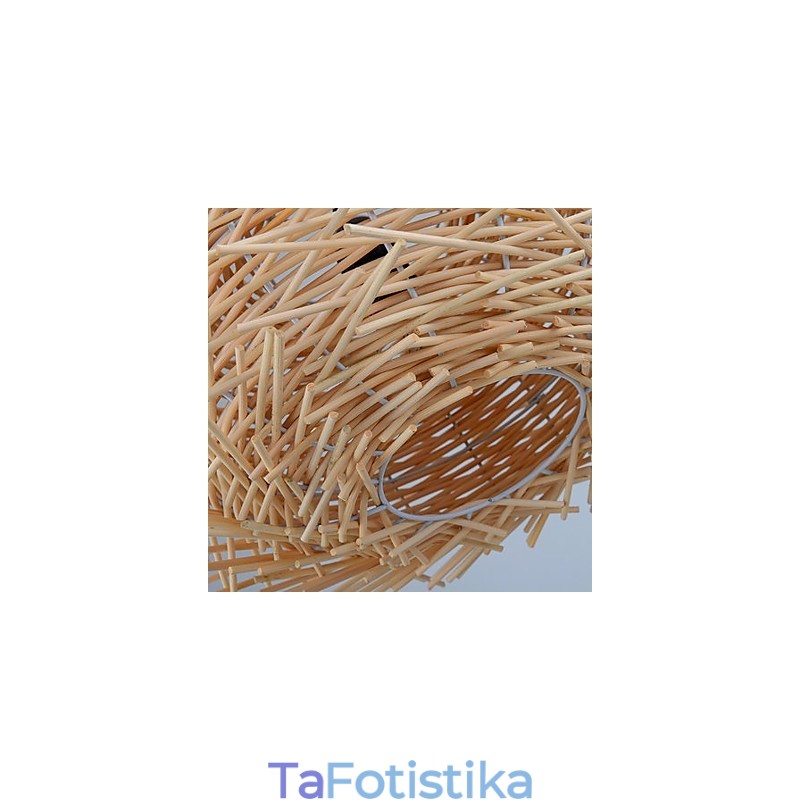 Πολυέλαιος Mini Style Lantern Wood Bamboo
