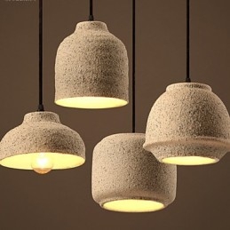 Nordic Creative Arts The Color Sand Ceramic Chandelier Light Lamp