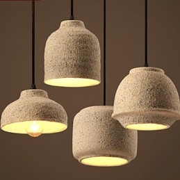 Nordic Creative Arts The Color Sand Ceramic Chandelier Light Lamp
