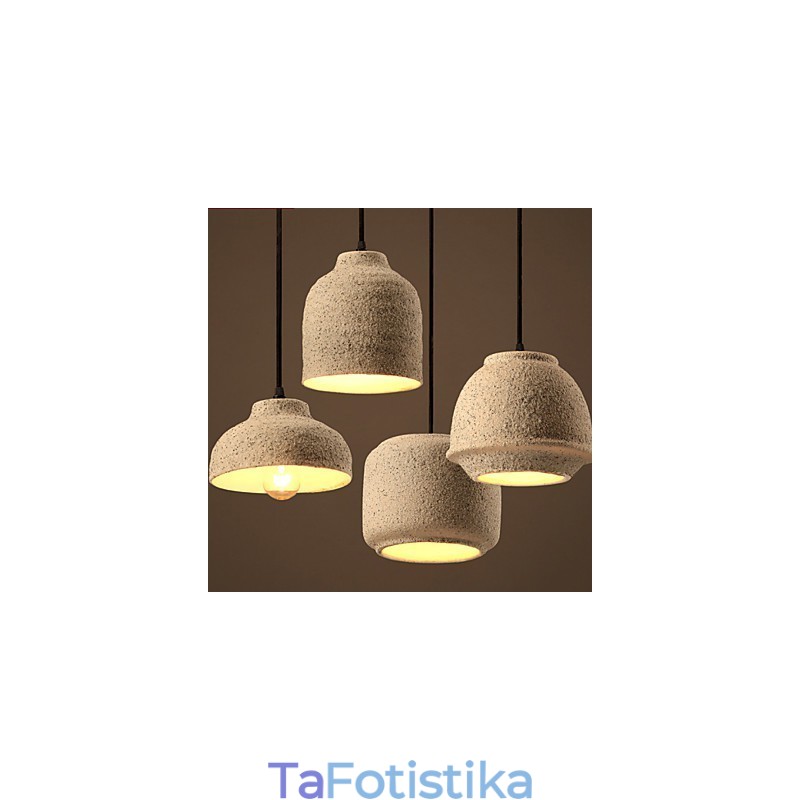 Nordic Creative Arts The Color Sand Ceramic Chandelier Lamp Light