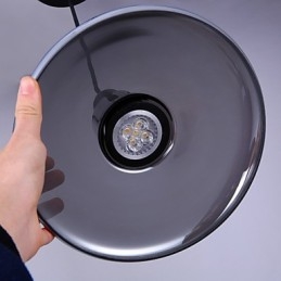 European Contracted Creative Nordic Design Shadow Glass Chandelier Light Lamp