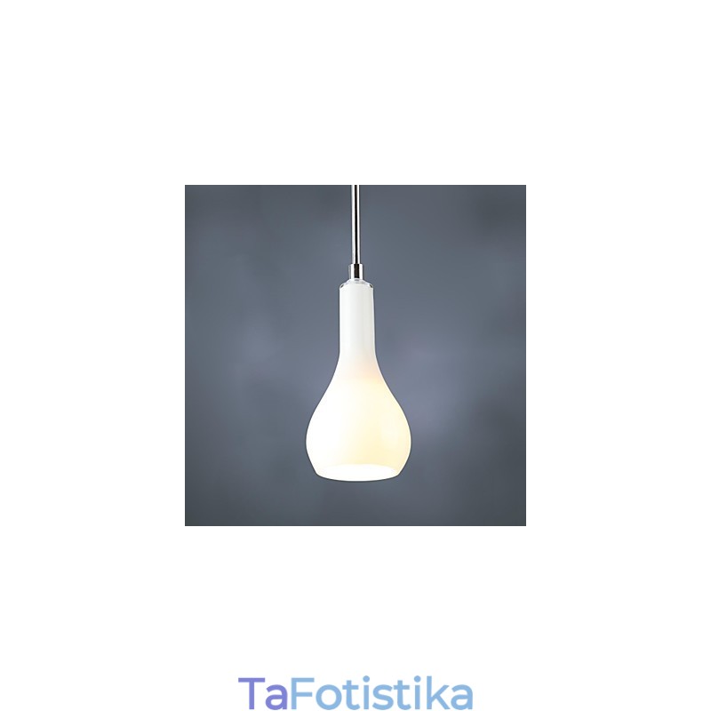 Μοντέρνο, μοντέρνο, μίνι χρωμιωμένο μεταλλικό κρεμαστό φως