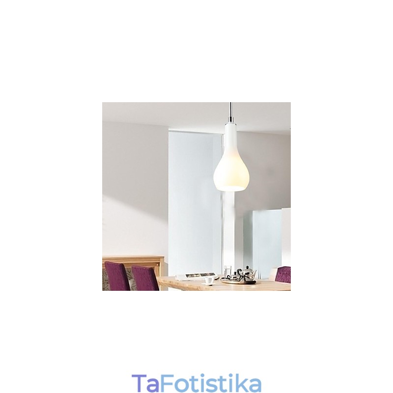 Μοντέρνο, μοντέρνο, μίνι χρωμιωμένο μεταλλικό κρεμαστό φως