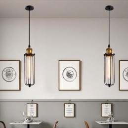 Line Country Industrial Style Creative Gladiator Restoring Ancient Ways Single Head Droplight κρεμαστό φως