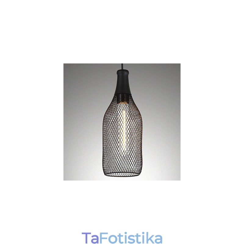 Κρεμαστό φωτιστικό Amercian Loft Vintage μπουκάλι και διακοσμητικό σταγονόμετρο