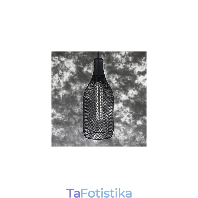 Κρεμαστό φωτιστικό Amercian Loft Vintage μπουκάλι και διακοσμητικό σταγονόμετρο