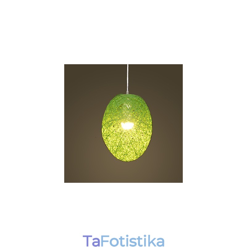 Μοντέρνο Rural Cany Art Woven Rattan Μονό Φωτιστικό σταγονόμετρου