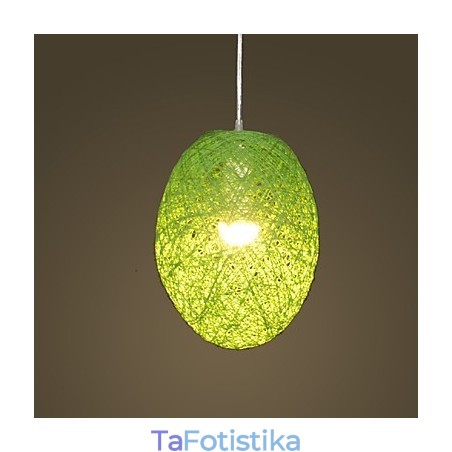Μοντέρνο Rural Cany Art Woven Rattan Μονό Φωτιστικό σταγονόμετρου Μοντέρνο Rural Cany Art Woven Rattan Μονό Φωτιστικό σταγονόμετρου